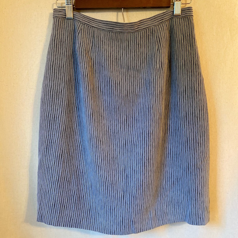 Reflections fun gray striped skirt!